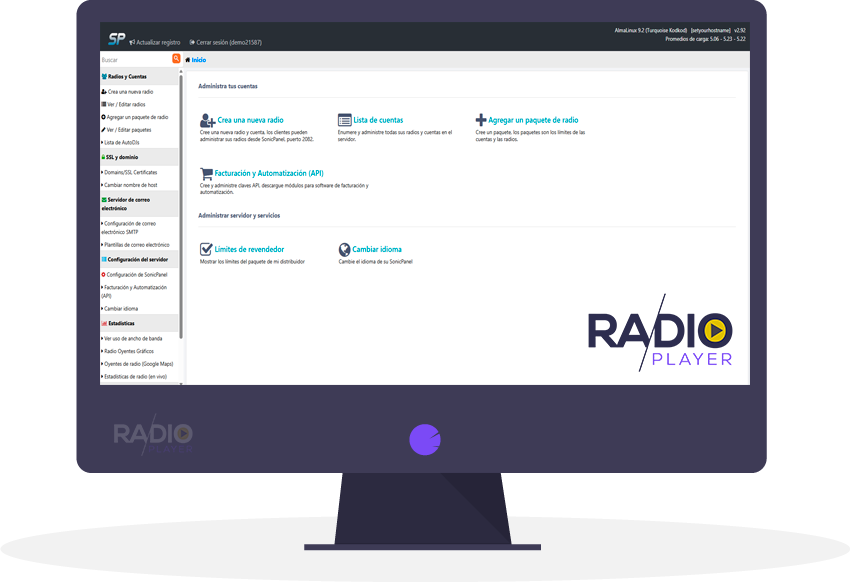 servidor de streaming reseller
